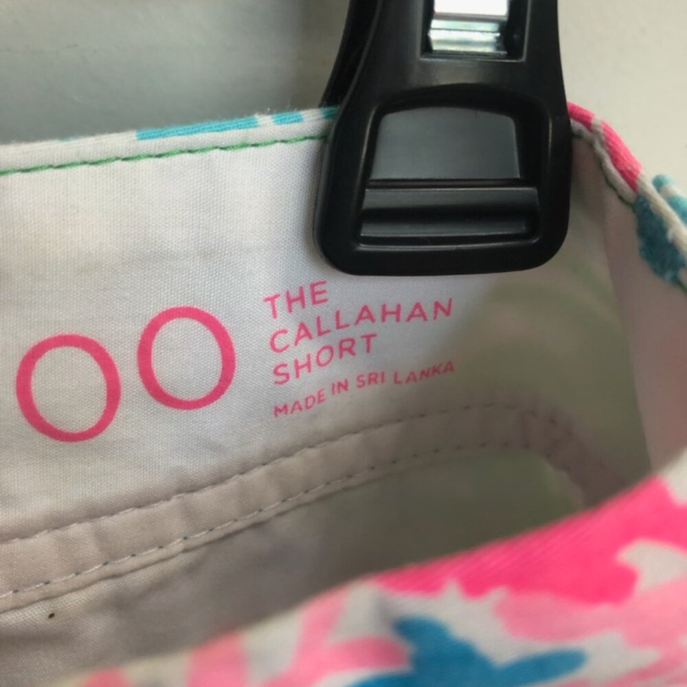 Lilly Pulitzer Lets Cha Cha Coral Callahan Short Size 00 - Picture 5 of 5